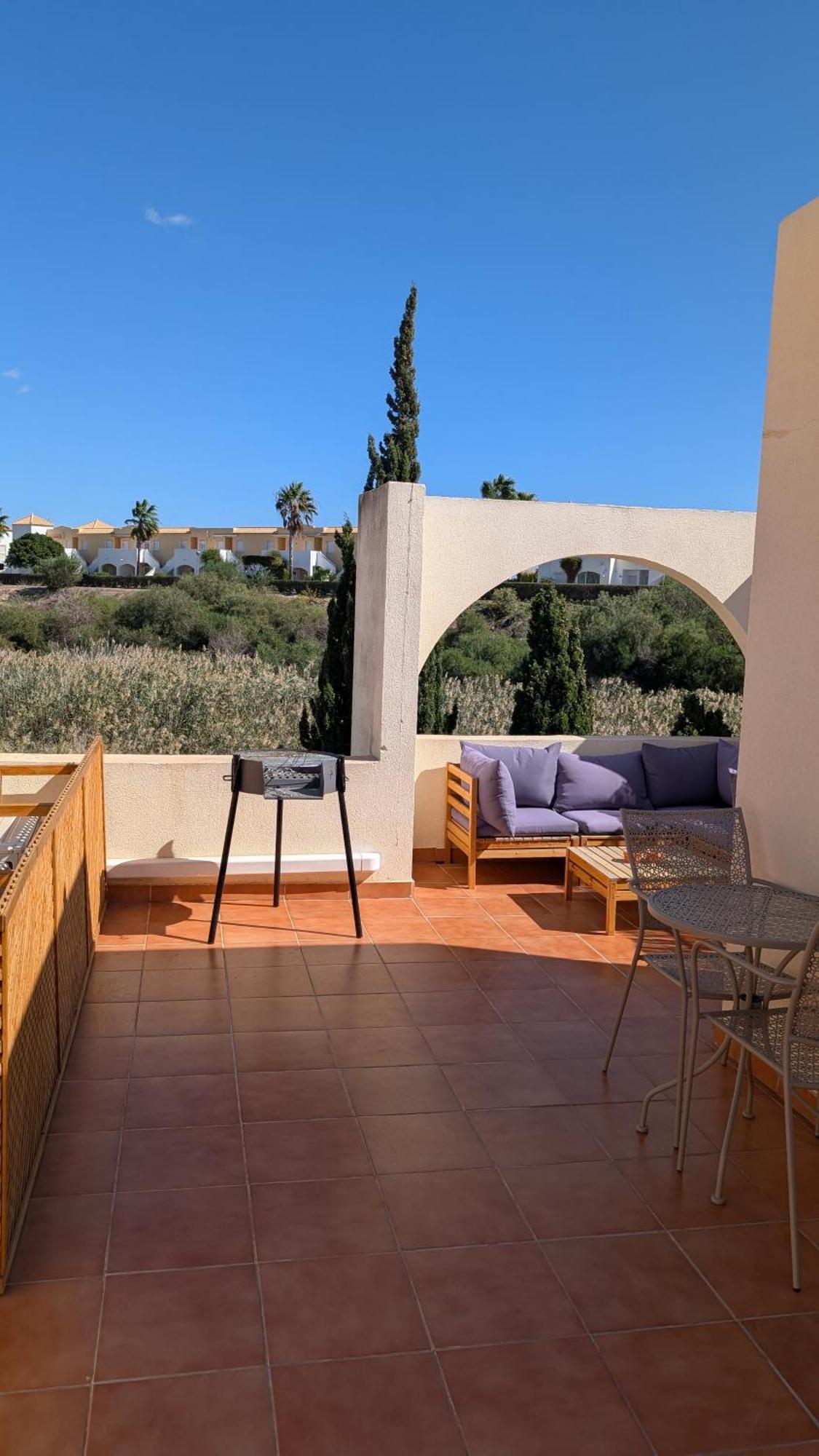 Garden Vistas. Hermoso Duplex Con Patio, Solarium Y Piscina. Vera Exterior photo